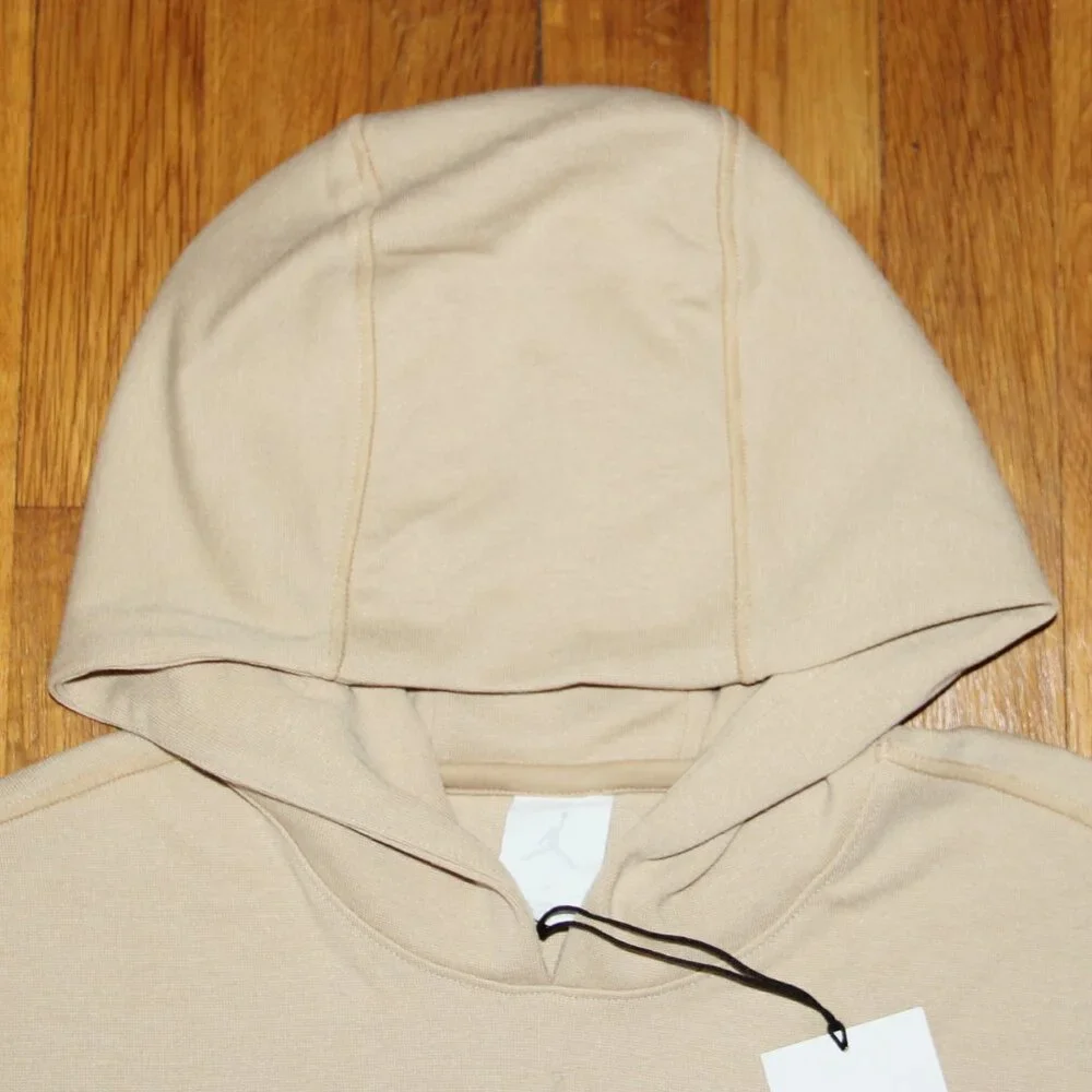 Jordan Sport Pullover Golf Hoodie Mens M Baroque Cream Tan